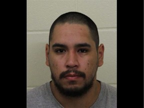 Jarrett Poitras. Fort Qu'Appelle RCMP are looking for the 27-year-old, who is charged with a number of weapons offences.