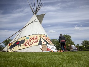 A pair of teepees were set up on the West Lawn of Wascana Centre on Monday for National Indigenous Peoples Day, a day Murray Mandryk argues more people should recognize.