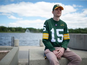 CKRM's Sean Kleisinger has been a Green Bay Packers fan as far back as he can remember — as evidenced by a No. 15 replica jersey that pays tribute to legendary quarterback Bart Starr.