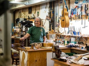 David Freeman started Timeless Instruments in 1980. Along with building and repairing instruments, Freeman has been educating others through a lutherie training program since 1986.