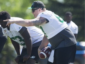 Dan Clark has been a mainstay at centre for the Saskatchewan Roughriders.