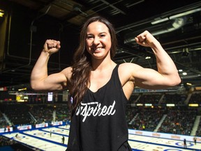 Amanda Ruller is shown at the 2018 Memorial Cup, held at the Brandt Centre.