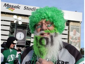 Hans Madsen of Yorkton is shown at the 101st Grey Cup game, held Nov. 24, 2013 at Taylor Field.