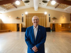Don McDougall is shown at the Regina Shrine Club, where he has been a proud, prominent member and a regular presence since June of 2000.