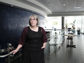 Britt Hall, biology professor and president of the University of Regina Faculty Association.