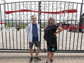 Skye Brandon and Yvette Nolan are the new Co-interim Festival Curators at the Shakespeare on the Saskatchewan. Photo taken in Saskatoon, Sask. on Friday, August 6, 2021. (Saskatoon StarPhoenix / Michelle Berg)