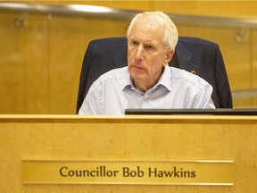 Regina City Councillor Bob Hawkins (Ward 2) at City Hall on Wednesday, August 11, 2021 in Regina.