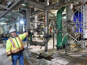 The Boundary Dam carbon capture plant in Saskatchewan is shown in this file photo.