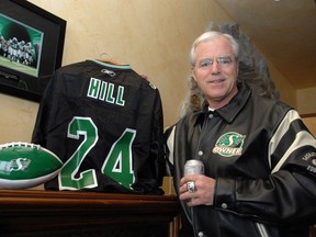 Paul Hill, shown in 2008, is one of this year's four inductees into the Saskatchewan Roughriders' Plaza of Honour. Hill is being enshrined as a builder. Andy Fantuz, Chris Getzlaf and Gabe Patterson are being inducted as players.