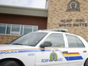 The White Butte RCMP detachment, just east of Regina, is shown in this file photo from 2013.