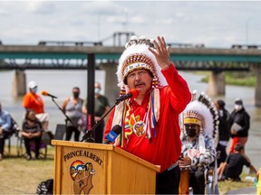 Prince Albert Grand Council Grand Chief Brian Hardlotte.