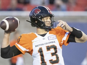 B.C. Lions quarterback Michael Reilly is to face the Saskatchewan Roughriders on Friday night.