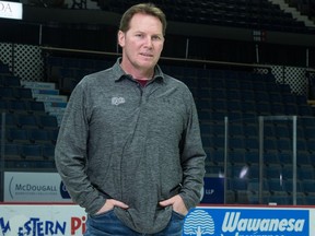 Regina Pats head coach Dave Struch, shown in a file photo from December of 2020, should have a much-improved team with which to work during the 2021-22 WHL season.