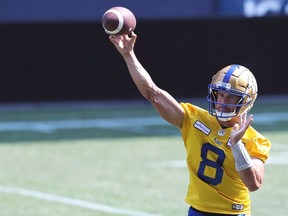 Former Saskatchewan Roughriders quarterback Zach Collaros is now entrenched behind centre with the Winnipeg Blue Bombers.