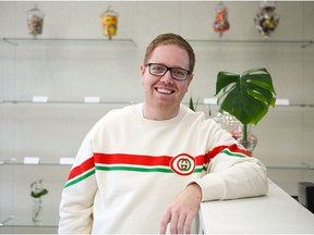 Ben Quattrini, photographed at his Broadway avenue store The Boutique,  is a Saskatoon entrepreneur hoping to bring e-scooters to the city.