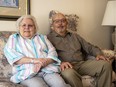 Sharon and Richard Berard in their Regina home on Oct. 19, 2021.
