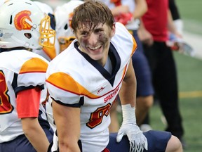 Charlie Parks of Sheldon-Williams Collegiate is the male winner of the Regina High Schools Athletic Association's Lorne Aston Scholarship for 2022.