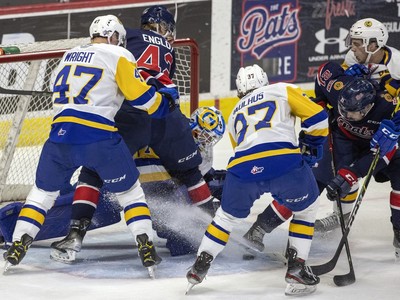 Saskatoon Blades' Nolan Maier is the WHL's all-time winningest
