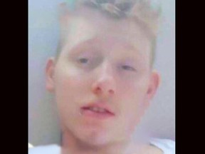 Regina police are searching 18-year-old Thomas Louis Bodechon in relation to an Oct. 18, 2021 homicide. Bodechon is about 5'10" and of medium build, with blonde hair and blue eyes. PICTURE SUPPLIED BY REGINA POLICE SERVICE