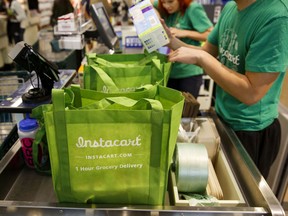 Instacart is one of the latest evolutions to grocery shopping, but employees want their work recognized.