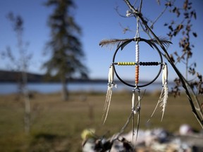 A dream catcher at the Star Blanket First Nations stands as a reminder that ceremonial considerations are also part of the Duty to Consult process.