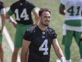Quarterback Paxton Lynch, who was chosen by the Denver Broncos in the first round of the 2016 NFL draft, has spent the entire 2021 CFL season with the Saskatchewan Roughriders but has yet to appear in a game.