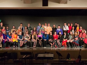The Regina Lyric Musical Theatre choir, shown during its final performance of 2019, is set for its first live appearance in 22 months. Photo courtesy Regina Lyric Musical Theatre.