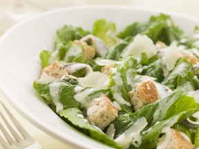 Rob Vanstone, the most particular of eaters, is not a fan of Caesar salad.