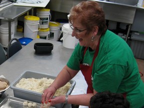 This file photo from 2009 shows Peg Leippi at Peg's Kitchen on Park Street.