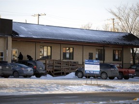 The emergency shelter that is being operated by Regina/Treaty Status Indian Services on the 1200 block Hamilton Street on Wednesday, December 15, 2021 in Regina.