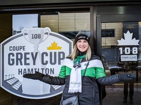 Lisa Lukye's season-long journey of attending every Saskatchewan Roughriders game in 2021 has brought her to Hamilton for the 108th Grey Cup game.