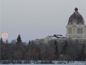 The Saskatchewan legislature.