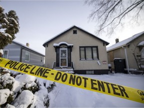 This file photo shows a home on the 1600 block of Toronto Street where 63-year-old Deborah Mae Mahadeo was found dead on Jan. 4, 2022. She was Regina's first of seven victims of homicide reported by police in 2022.