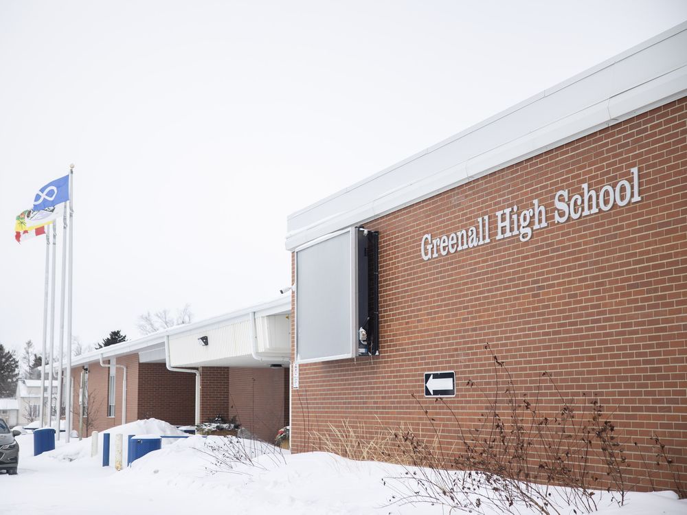 Greenall High School which is on the Prairie Valley School Division's list of priorities for major capital projects it recently submitted to the Ministry of Education. The school is pictured on Saturday, January 22, 2022 in Balgonie.