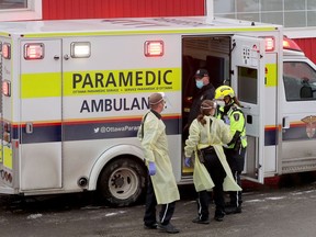 Fire at Eastway Tank on Merivale Road in Ottawa Thursday afternoon. Ottawa Fire emergency vehicles, Ottawa Police and Ambulance Service were at the scene and police indicate there was an explosion. Injuries were also reported and workers were sent to the hospital