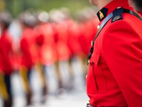 A file photo of an RCMP member.