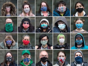 Regina Leader-Post photojournalist Brandon Harder captured a random mix of people walking on the F.W. Hill Mall with their masks on in March 2021. One of the most tangible signs of the pandemic, masks will no longer be required wearing come midnight on Feb. 28.