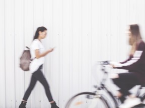 Increasing physical activity and getting outdoors are healthy ways to cope with stress and anxiety. GETTY IMAGES