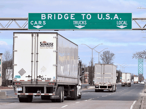 Truckers have been exempt from most COVID travel restrictions for the majority of the pandemic, because they are an essential service, but that exemption has ended.
