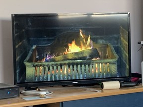 The "fireplace" channel is a welcome alternative to TV networks' viewing fare, in the assessment of Rob Vanstone.