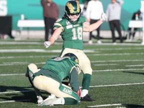 Rylan Kleiter is a placekicker/receiver with the University of Regina Rams and skip of the school's men's curling team.
