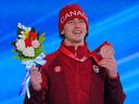 Regina snowboarder Mark McMorris shown with his third Olympic bronze medal in men's slopestyle.