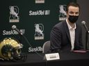 Mark McConkey was introduced Thursday as full-time head coach of the University of Regina Rams after carrying the label on an interim basis for two years.