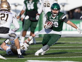 University of Saskatchewan Huskies tailback Adam Machart is eligible for the 2022 CFL draft, to be held May 3.