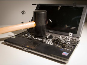 Despite the extreme irritation that provoked this column, a cranky Rob Vanstone was able to stop short of smashing his computer keyboard.