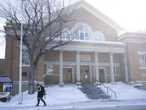 Westminster United Church on 13th Avenue in the Cathedral area, seen here on March 9, 2022, is among the historic properties in the city. It was built in 1912-1913.