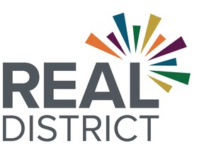 What was once Evraz Place will now be known as the REAL District, the logo for which is seen here.