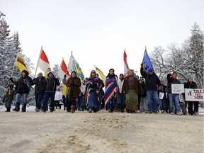 The Idle No More events, like this march in Regina on Dec. 21, 2012, shared several things in common: they were short, caused few, if any disruptions to the lives of Canadian citizens, and focused on cultural celebration and treaty and Aboriginal rights education, all mixed with demands for political action.