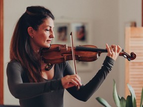Regina violinist Karley Parovsky.