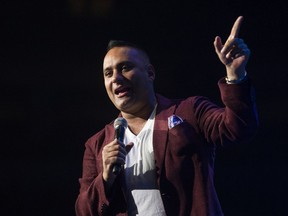 Comedian Russell Peters is performing his stand-up routine at the Brandt Centre on June 30.